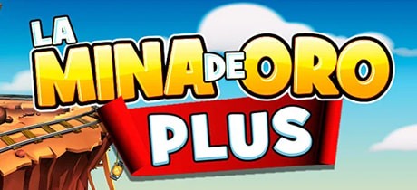 Portada de la slot La Mina de Oro Plus.