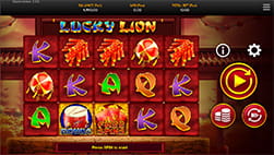 Slot Lucky Lion de One Touch en Sportsbet.io
