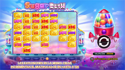 Slot Sugar Rush en Fortunejack