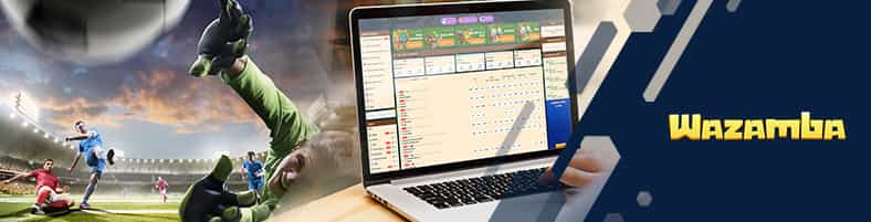 Apuestas a fútbol en vivo en Wazamba.