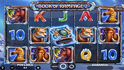 La slot Book of Rampage 2 en el casino Cloudbet.
