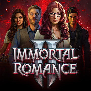 Logo de la slot Immortal Romance II.