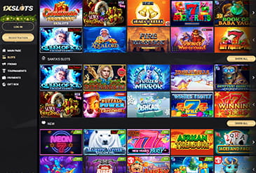 La oferta de juegos de casino en 1xslots
