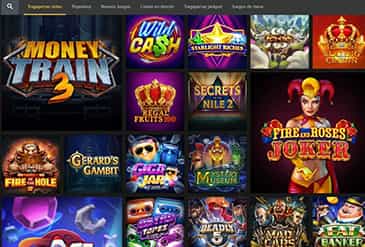 Oferta de juegos de casino en bet O bet