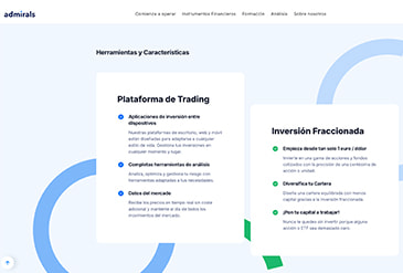 Cómo se opera en Admiral Markets