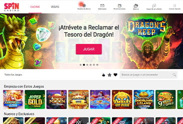 La oferta de apuestas deportivas de Spin Casino