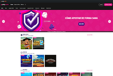 Página de PartyCasino