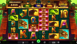 La slot Aztec Gold Megaways en Betano
