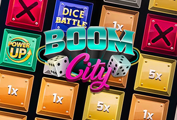 Portada del Boom City disponible en casinos online de México.