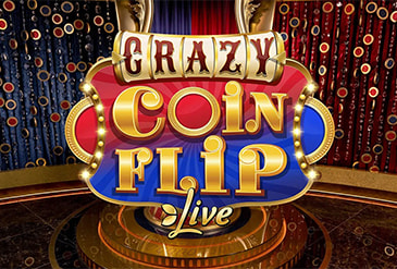 Portada del Crazy Coin Flip disponible en casinos online de México.