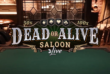 Portada del Dead or Alive Saloon disponible en casinos online de México.