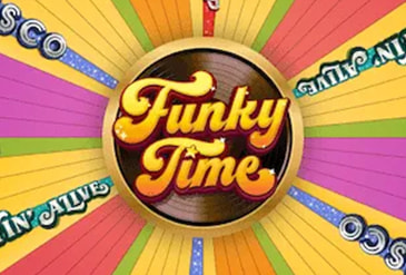 Portada del Funky Time disponible en casinos online de México.