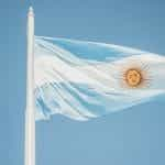 Bandera argentina.