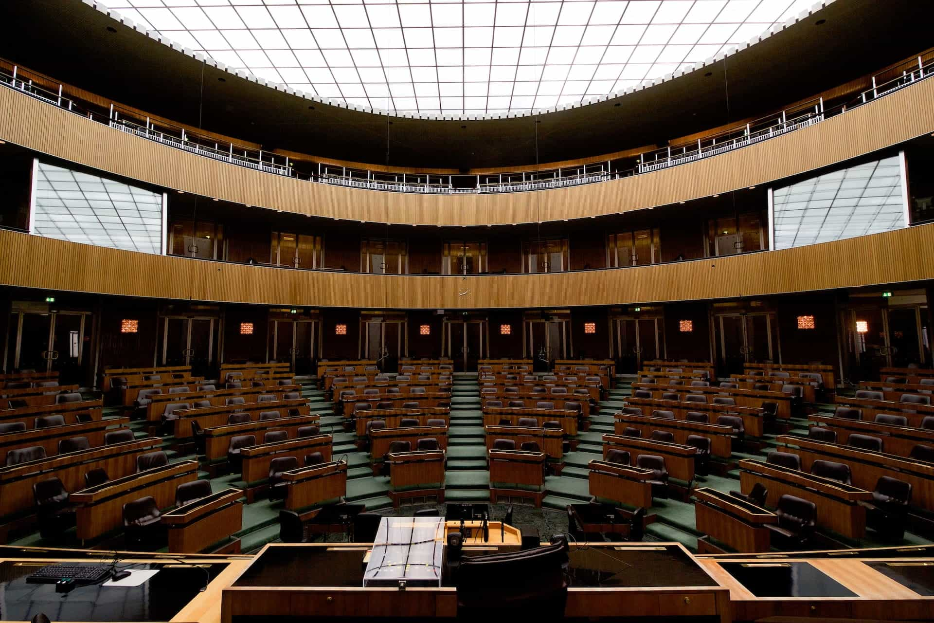 Edificio del parlamento autriaco.