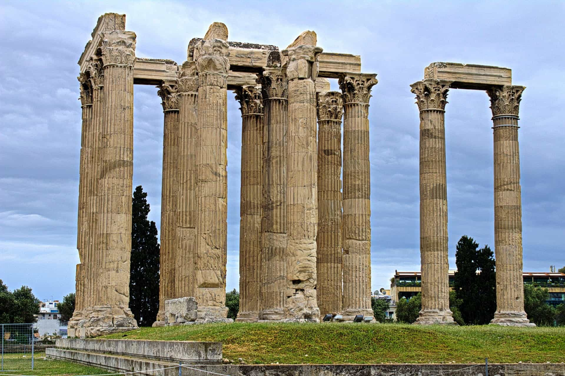 Ruinas del templo de Zeus, Atenas.