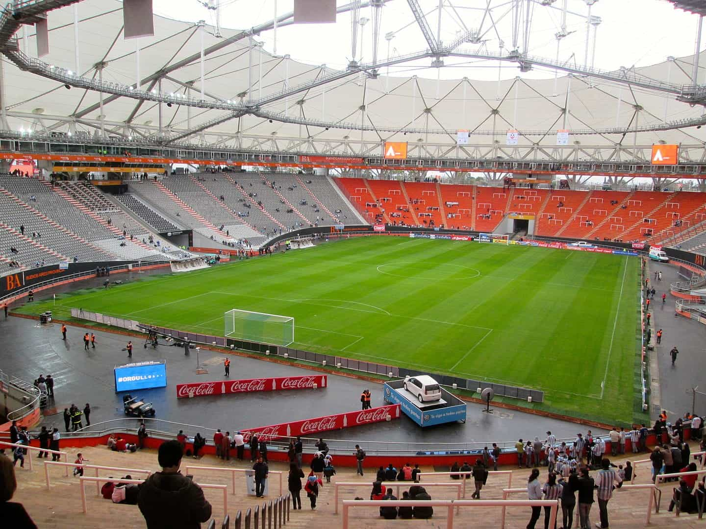 Estadio Ciudad de la Plata.