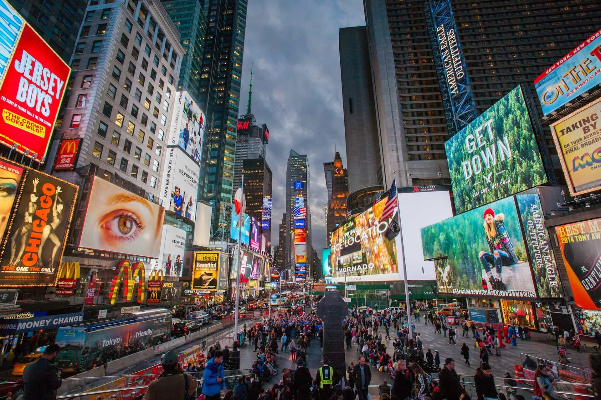 Times Square en Nueva York.