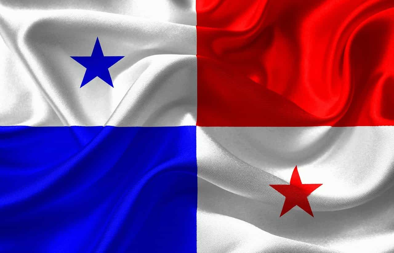 Bandera de Panamá. 