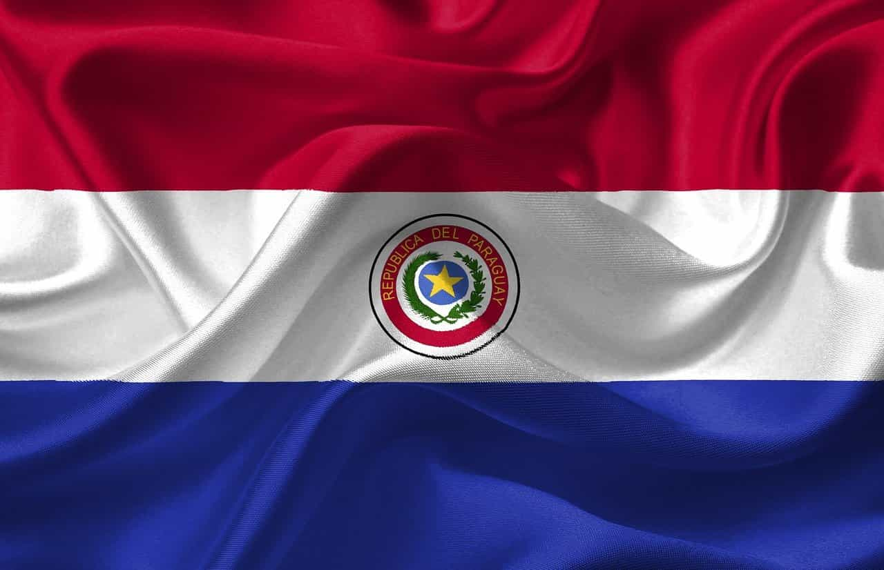 Bandera de Paraguay.