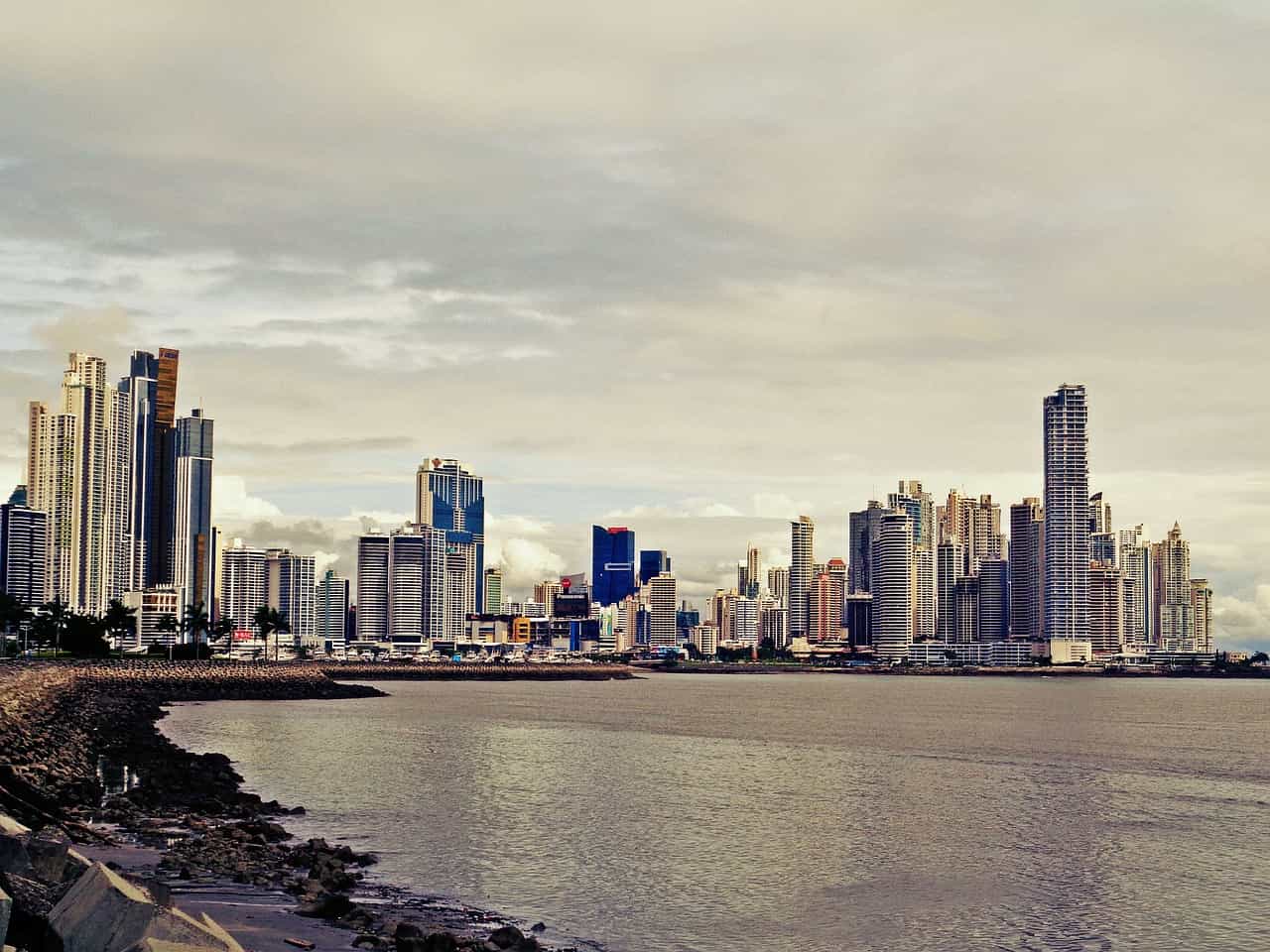 Edificios y torres del centro de la Ciudad de Panamá
