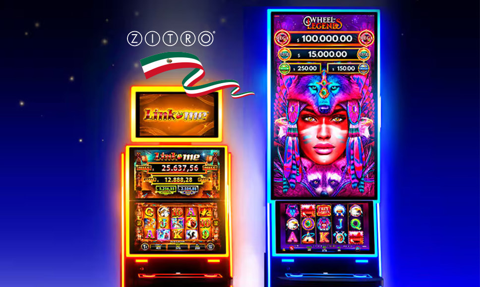 Máquinas tragamonedas de Zitro en casinos mexicanos.