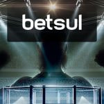 Logo de Betsul con el perfil de una luchadora de MMA y el ring.